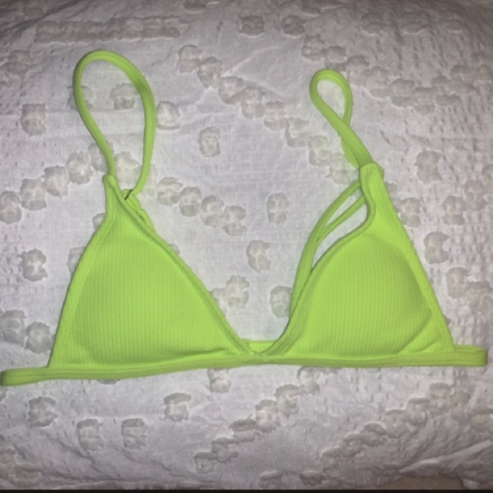 Super Cute! Women’s Neon Bikini Top (Small)
